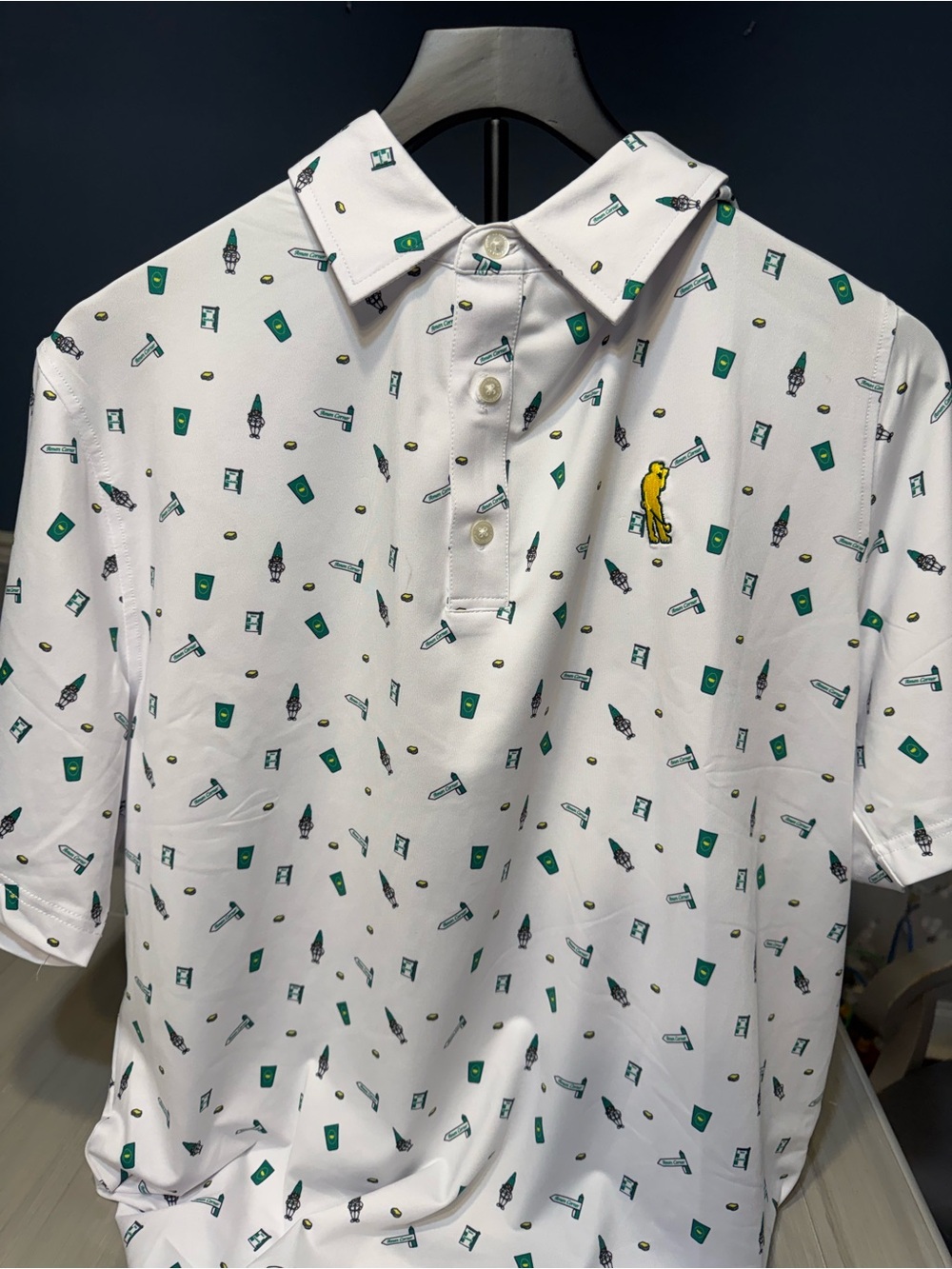 U Suck At Golf Men’s Polo - Georgia Polo